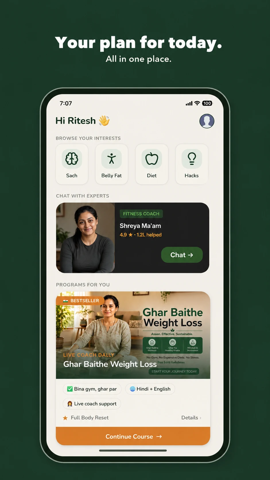 Seekho Health: Weight Loss App screenshot